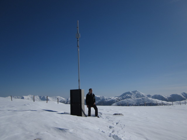 Ich am Grünleitennock, 2.160 m