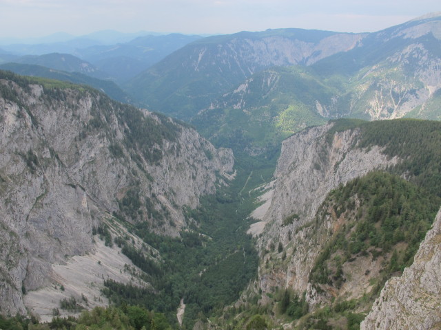 Großes Höllental von der Höllentalaussicht aus