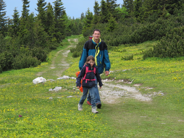 Anja-Liv und Stefan zwischen Höllentalaussicht und Praterstern