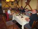 Ich, Rudolf, Erwin, Günther und Josef im Rabenbräu in Neustift (21. Juni)