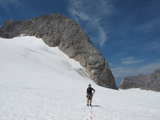 Christian am Hallstätter Gletscher (20. Juli)