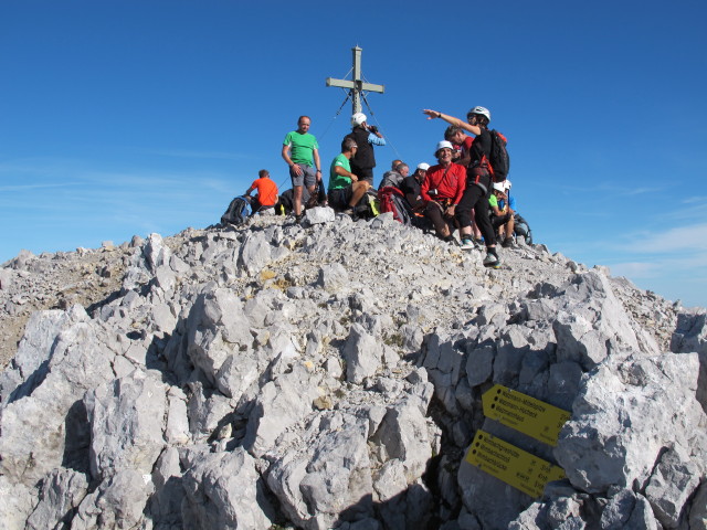 Schönfeldspitze, 2.712 m (2. Aug.)