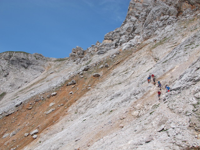 Weg 427 zwischen Hochkempen und Rötenegg