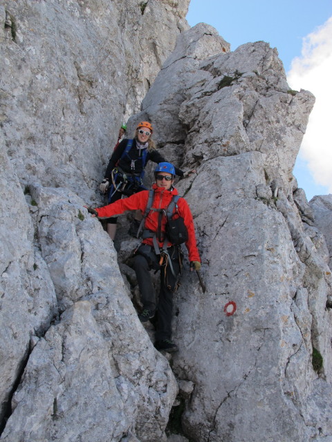 Ferrata Slovena: Sabrina und Christian (17. Aug.)