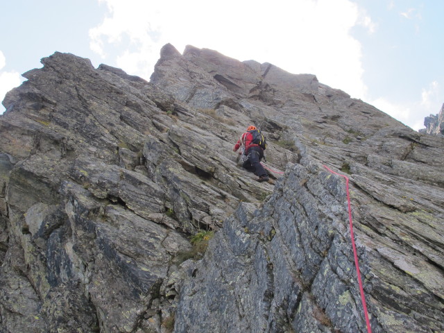 Axel am Jaufenspitze-Nordgrat