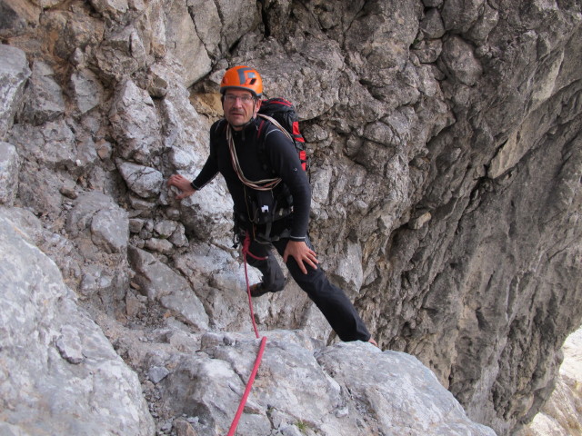 Axel in der Mützenschlucht (20. Sep.)