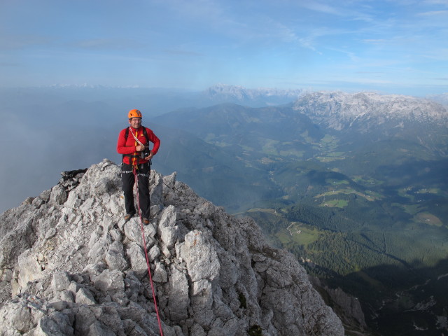 Axel auf der Großen Bischofsmütze, 2.458 m (20. Sep.)