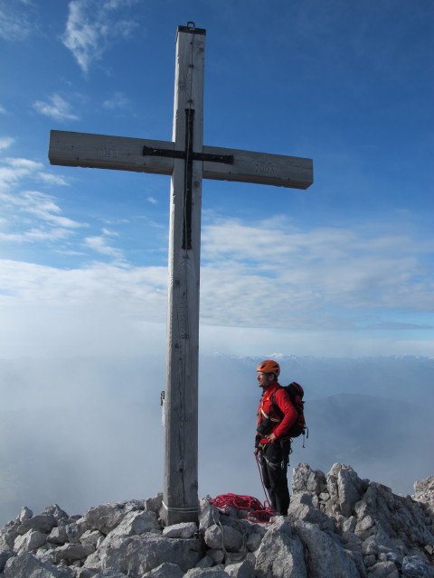 Axel auf der Großen Bischofsmütze, 2.458 m (20. Sep.)