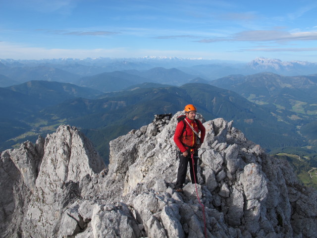 Axel auf der Großen Bischofsmütze, 2.458 m (20. Sep.)