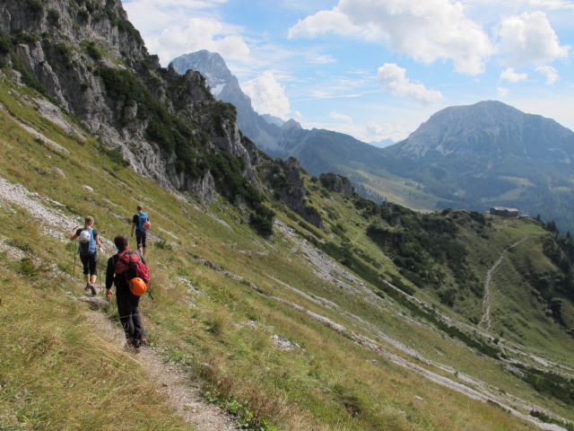 Axel zwischen Eiskar und Hofpürglhütte (20. Sep.)