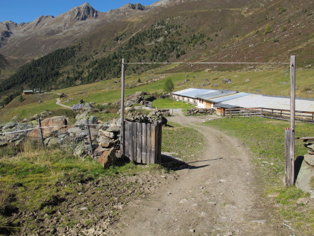 Zwieselbacher Sennhütte, 2.055 m (29. Sep.)