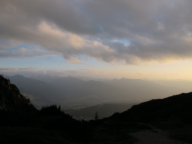 von Weg 616 Richtung Südwesten (3. Okt.)