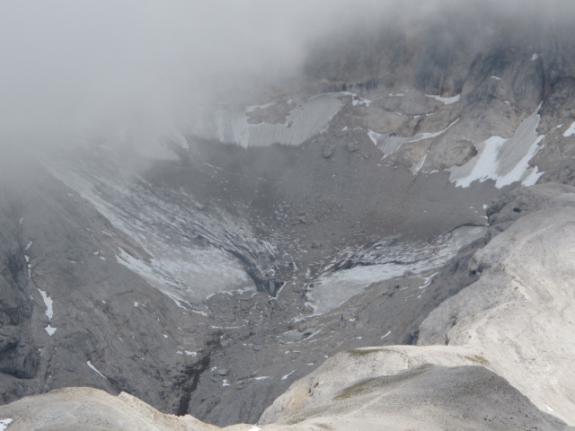 Edelgrießgletscher vom Ramsauer Klettersteig aus (5. Okt.)