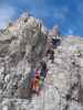 Ramsauer Klettersteig: zwischen Schmiedstock und Hoher Gamsfeldspitze (5. Okt.)