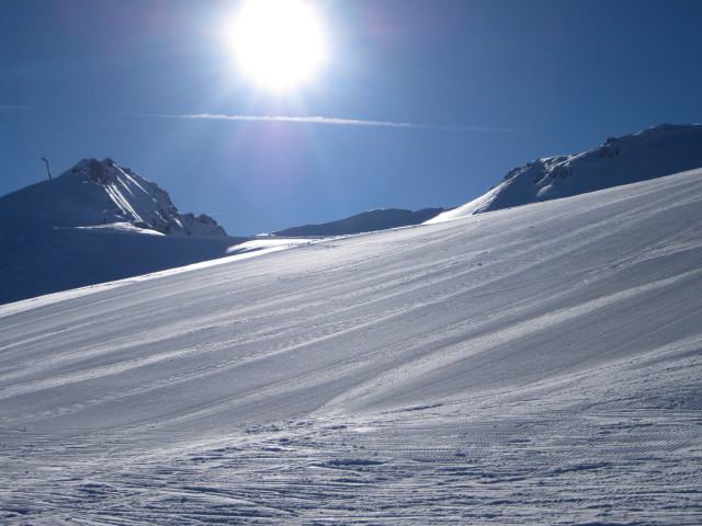 bei der Bergstation des Maurerlifts