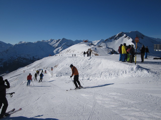 Glackfeldabfahrt