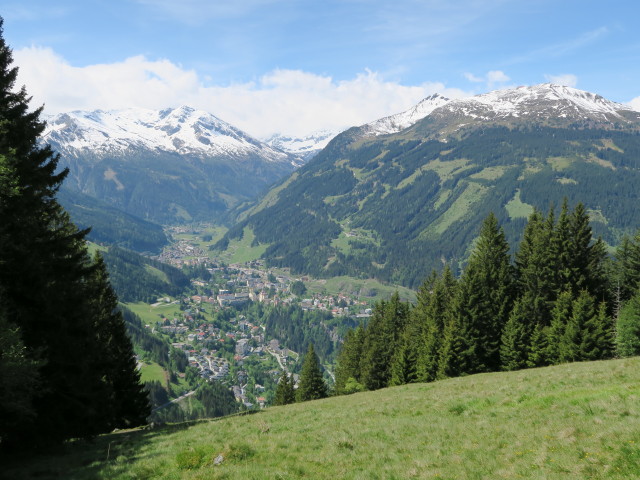Bad Gastein von der Poserhöhe aus (31. Mai)