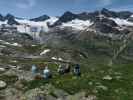 Radsattel, 2.652 m (12. Juli)