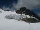 Silvrettahorn vom Ochsentaler Gletscher aus (14. Juli)