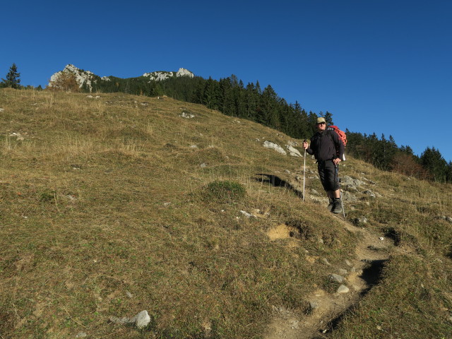 Erich zwischen Vorderkaiserfeldenhütte und Rietzau (1. Nov.)