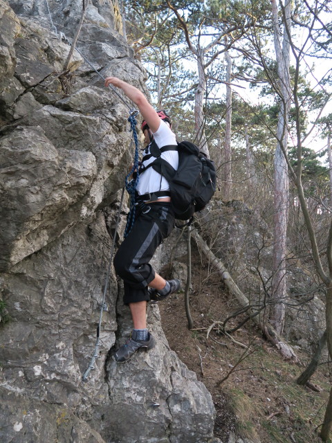 Patrick im Ausstieg