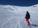 Markus neben der Piste Leisse (8. März)