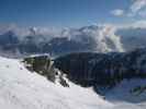 von der Bergstation der Valiserabahn Richtung Nordosten
