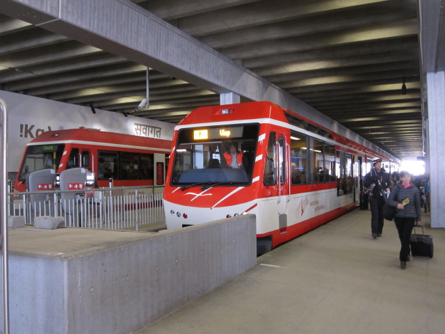 Bahnhof Zermatt, 1.605 m (19. März)