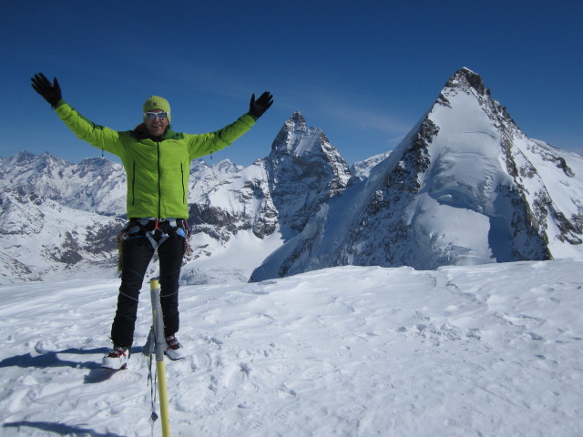 Rudolf auf der Tete de Valpelline, 3.799 m (20. März)