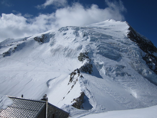 Pigne d'Arolla von der Cabane des Vignettes aus (21. März)