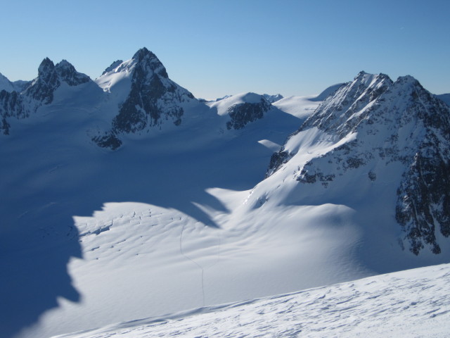 Glacier du Mont Collon (22. März)