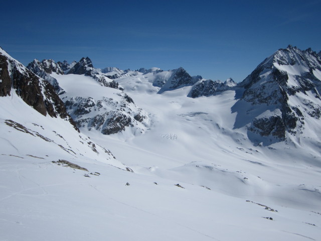 Glacier du Petit Mont Collon (22. März)