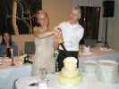 Carolin, Eva-Maria und Eric im Klostergasthaus Thallern