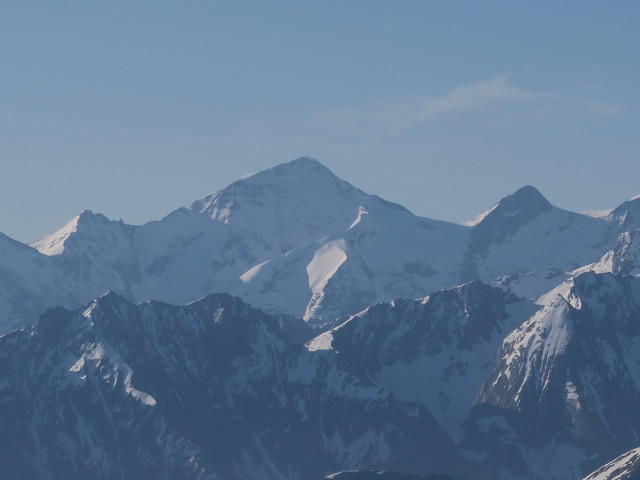 Großes Wiesbachhorn vom Manlitzkogel aus (29. Mai)