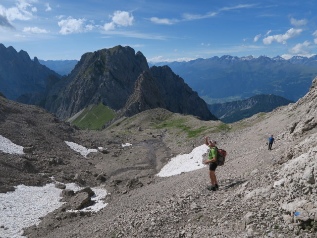 Josef und Werner zwischen Teplitzer Spitze und Kerschbaumertörl