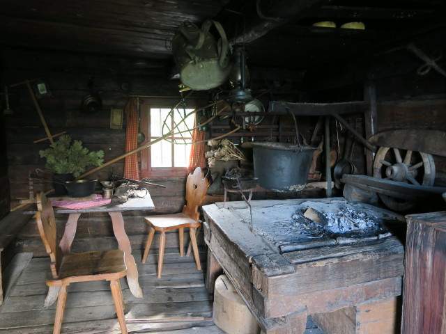 Hüttenmuseum Kalserhütte, 1.800 m (9. Juli)