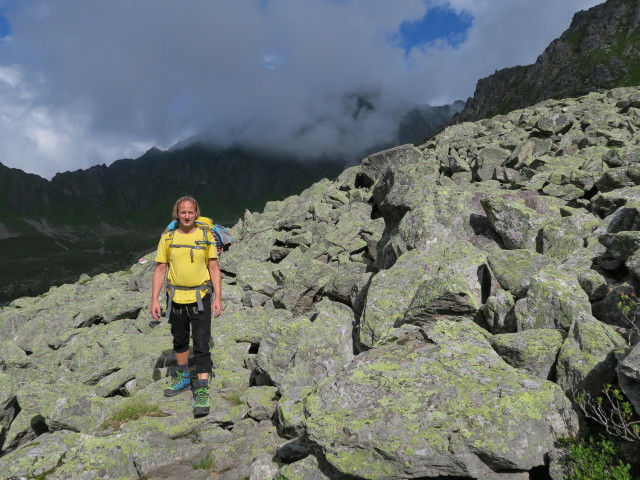 Jörg am Weg 133 im Kuhgschwez (29. Juli)