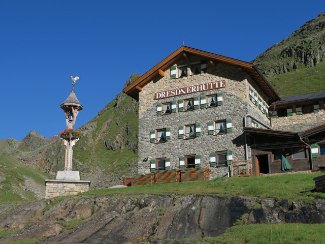Dresdner Hütte, 2.308 m (13. Aug.)