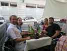 Ich, Sabine, Cindy und Markus im 'Jonathan & Siegline'