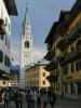Corso Italia con il campanile