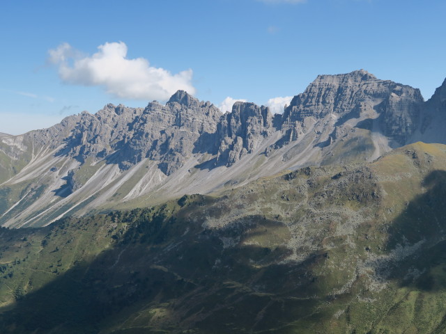 Kalkkögel vom Schaflegerkogel aus (24. Sept.)