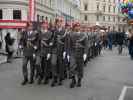 Bundesheer-Leistungsschau: Garde beim Burgtheater