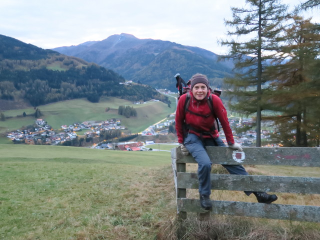 Gudrun zwischen Matrei am Brenner und Antoniuskapelle (29. Okt.)