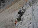 Königschusswand-Klettersteig: Erich und Irene im unteren Teil
