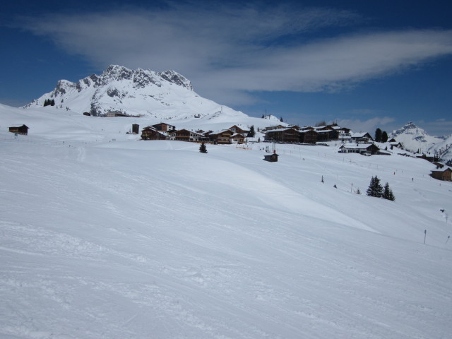 Oberlech von der Kriegeralpe-Oberlech-Lech-Abfahrt aus