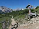 Weg 7 zwischen Ücia de Senes und Ücia Pederü (17. Juni)