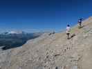 Weg 7B zwischen Piz Zuber und Sas dla Crusc (18. Juni)
