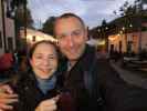 Sabine und ich in der Stammersdorfer Kellergasse