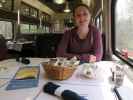 Sabine im Amtrak Train 98 'Silver Meteor'  (5. Nov.)