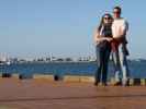 Sabine und ich in der Dunedin Marina (11. Nov.)